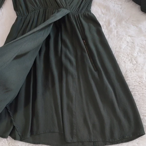 MAEVE Elegant Green Women's Dress - Picture 9 of 17